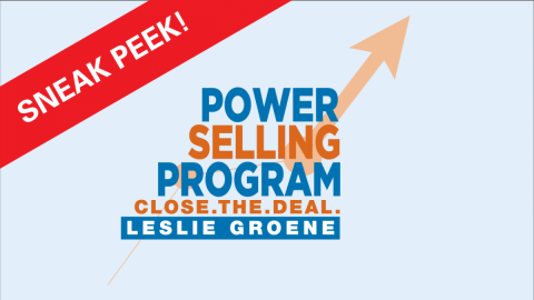 Power Selling – Sneak Peek!